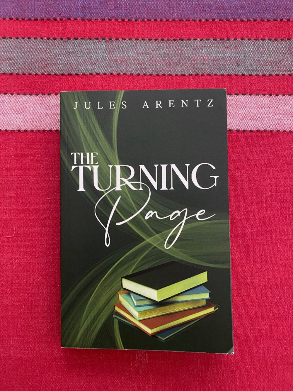 The Turning Page by Jules Arentz SIGNED Paperback 2024